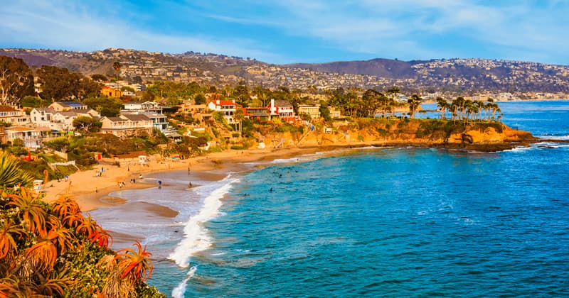 Orange County, California skyline