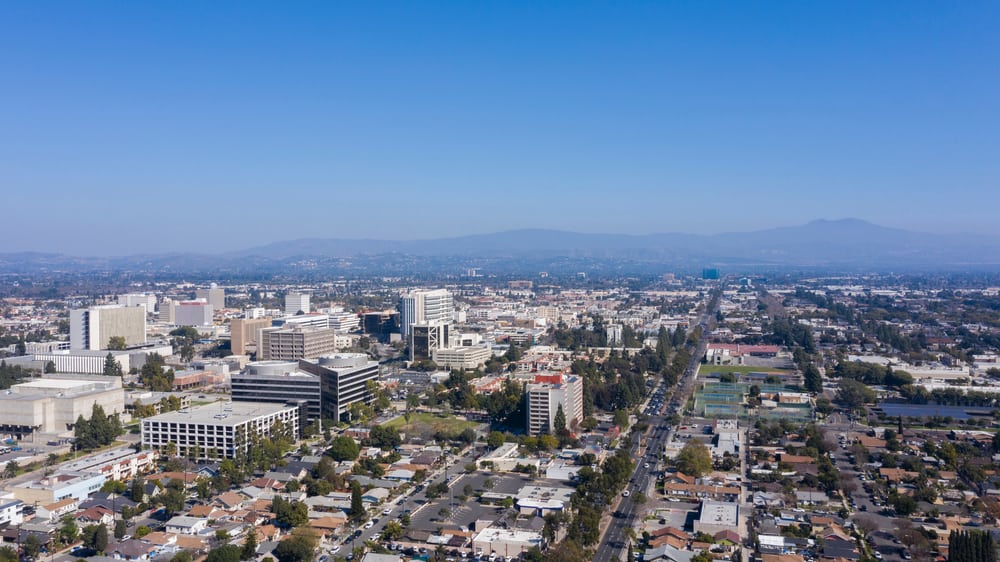 Santa Ana skyline